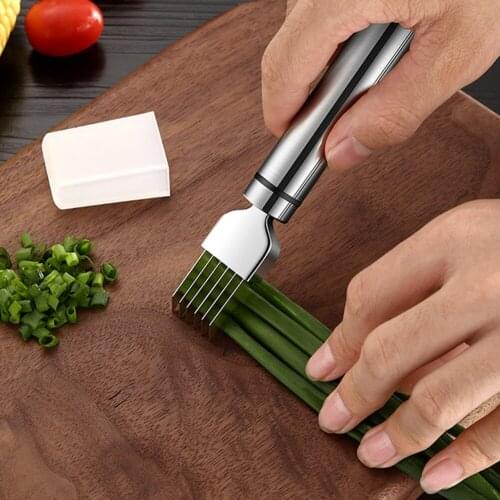 1Pc Knife Onion Garlic Vegetable Cutter Cut Tomato Device Shredders Slicers Cooking Tools Kitchen Accessories Multi Chopper