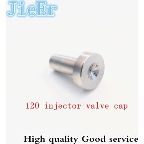 120 injector valve cap Common rail injector control valve assembly parts. valve bonnet 120 Series Valve Assembly Cap