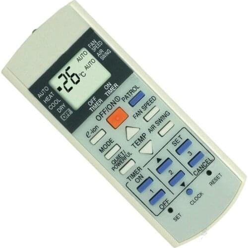 4pieces/lot) Replacement for Panasonic Split And Portable Air Conditioning Remote Control A75C2582 A75C2604 A75C3169 A75C3173