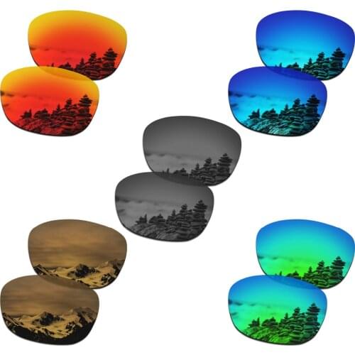 SmartVLT 5 Pairs Polarized Sunglasses Replacement Lenses for Oakley Drop In - 5 Colors