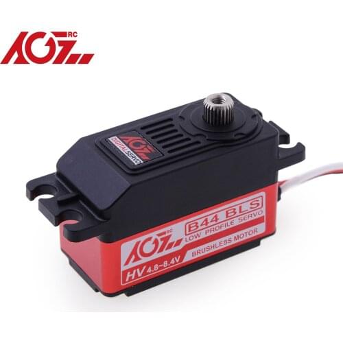 AGFRC B44BLS 45g Titanium Gear Super Speed 0.062Sec HV 14.5KG Short Case Brusheless Digital Servo for 1/10 Drift Racing Pan Car