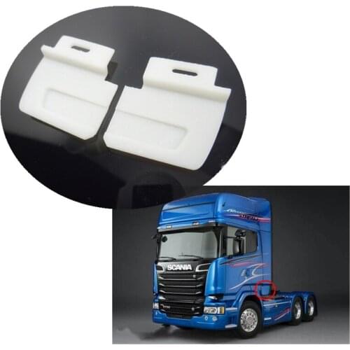 Rc Car TAMIYA SCANIA Tractor Body Spoiler + Metal Logo For 1/14 Rc Truck Toys R470 R620 R730 R560 56323 56318 Diy Accessories