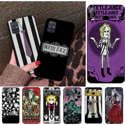 Beetlejuice Handbook Black TPU Soft Phone Case Cover For Samsung A10 A20 A30 A40 A50 A70 A80 A71 A91 A51 A6 A8 2018