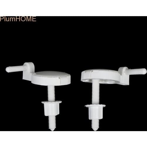 1 Pair Toilet Seat Hinge Bolts Screw Fixing Fitting Kit Toilet Seat Accessories High quality