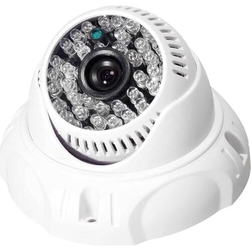 Dome AHD 1080P 2.0MP 3.6MM Analog CCTV Camera Night Vision Security Color Indoor Video Surveillance Camera NTSC PAL BNC White