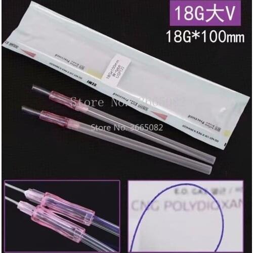 20PCS Face-lift Skin Whitening -pdo Thread 4D/4S 29G38MM/PCL press 18g100MM