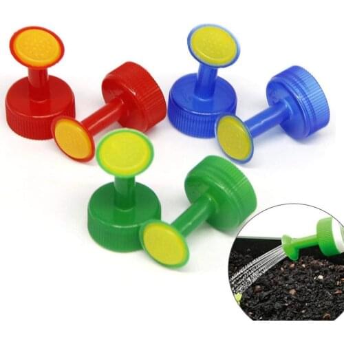 Bottle Cap Sprinkler Plastic Nozzle Sprinkler Beverage Bottle Watering Nozzle Watering Vegetables Mist Nozzle for Gardening