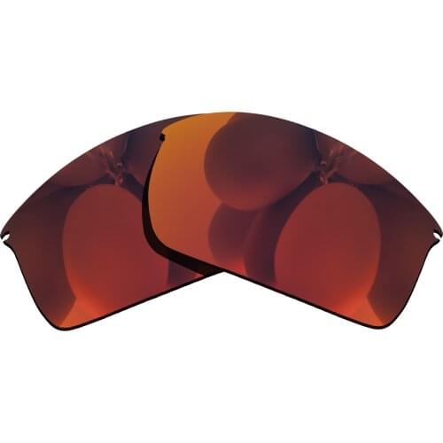 Polarized Sunglasses Replacement Lenses for- Wiretap Frame - Fire Red
