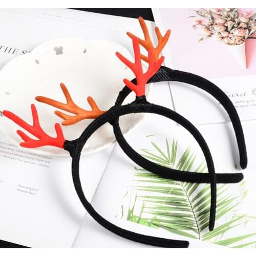 Reindeer Antlers Headband Ornaments Christmas Jewelry Gift Accessories