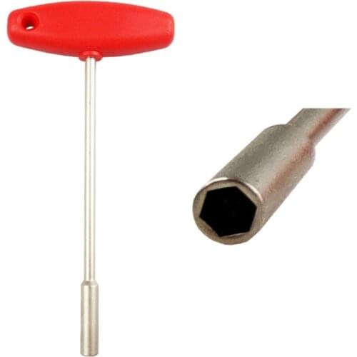 A5KC 3.2/4.7/5.5mm Bicycle Concealed Spoke Wrench MTB Bike T Shaped Sleeve Spoke Tool