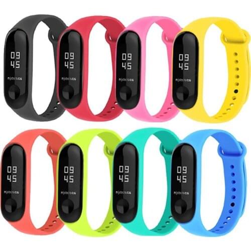 15pcs/8PCS Replacement Silicone Watchband Bracelet for Xiao mi Mi Smart Band 4 3