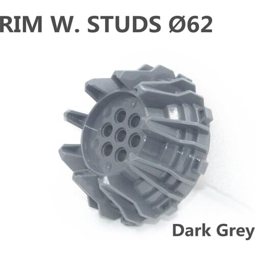 MOC Technic RIM W. STUDS DIA.62 (64712) compatible with lego