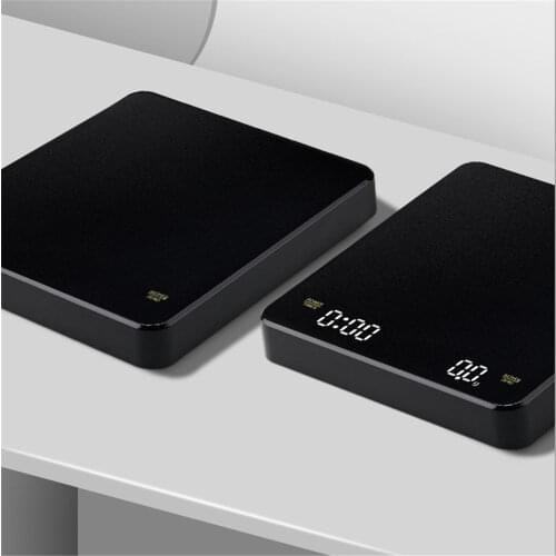 CAFEDE KONA Dual-Screen Coffee Scale USB Charge Digital Coffee Scales With Timer Coffee Electronic Scale kitchen Scale 3KG/0.1g