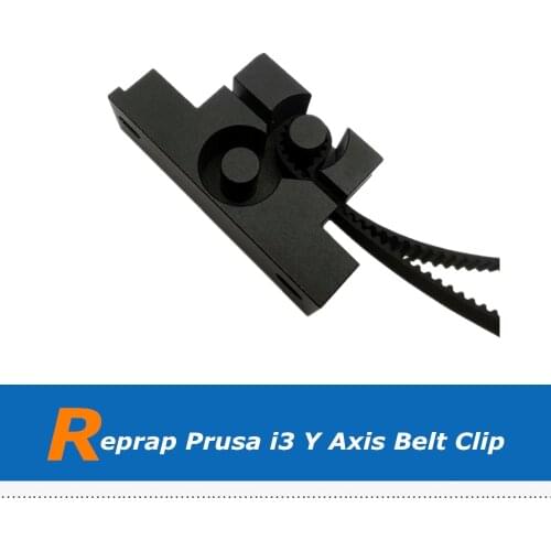 1pc 3D Printer Parts Upgrade Aluminum Alloy Y Axis Belt Holder Timing Belt Tension for Reprap Prusa i3 MK2 3D Printer