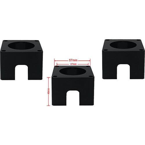 3pcs/lot Nema23 CNC Motor Mounts Base 57 Plastic Stepper Motor Bracket for DIY CNC Router