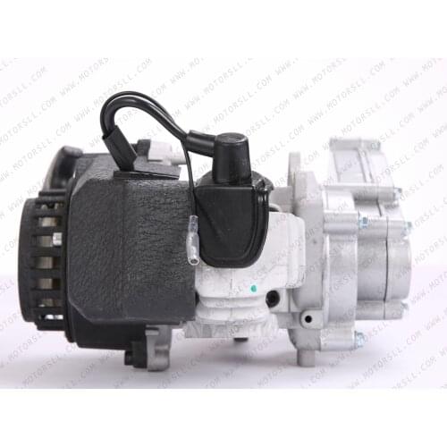 43cc 47cc 49cc 2 STROKE ENGINE MOTOR 44-6 44ml T8f 14 three with cover gearbox for motorcycle MINI QUAD ROCKET POCKET BIKE