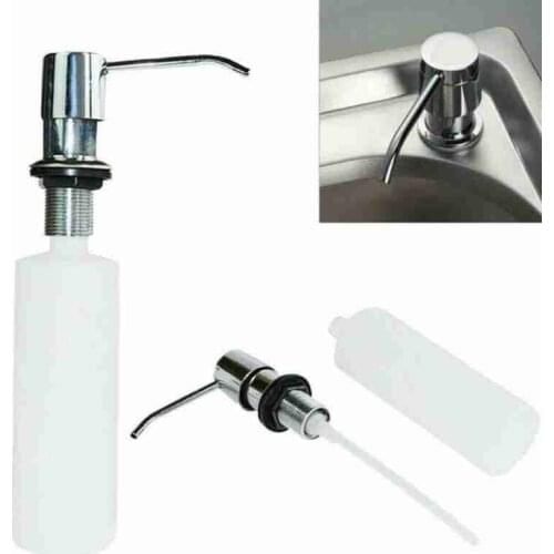 300ml Sink Soap Lotion Dispenser Soap Dispenser Spray Kitchen Bathroom Home Improvement Sink Hand Wash Liquid Soap Accessories