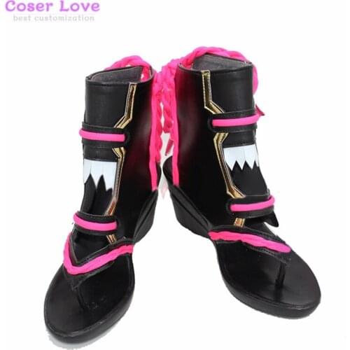 FGO Fate/Grand Order Minamoto no Yorimitsu Cosplay costume Shoes Boots Carnival Halloween costume