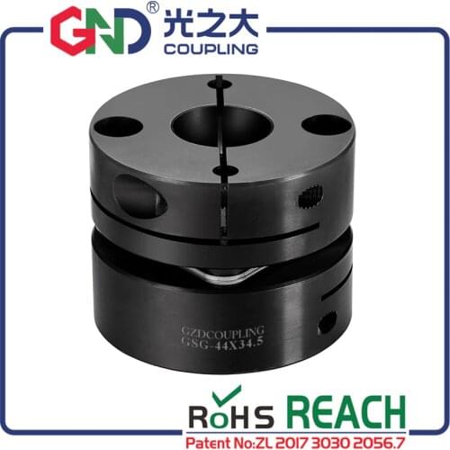 GSG 45# Steel Single Diaphragm Clamp Series GND shaft coupling D19mm,L20mm