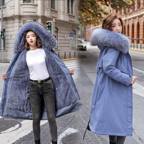 Winter Jacket Parkas 2020 New -30 Degree Womens Winter Long Coats Hooded Fur Collar Thick Warm Winter Jackets Women