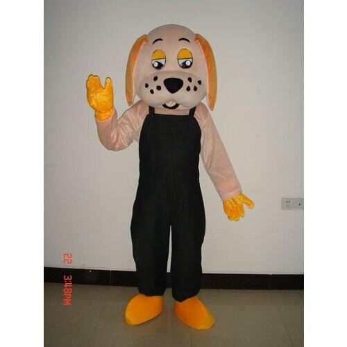 NEW ARRIVE ,dog black boy Adult Size cartoon Mascot Costume Fancy Dress Animal mascot costume free shipping