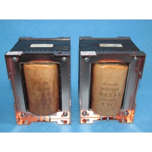 US WE3068A West Electric iron core wound 300B single-ended 3.5K/4Ω8Ω output transformer, output power is about 60W