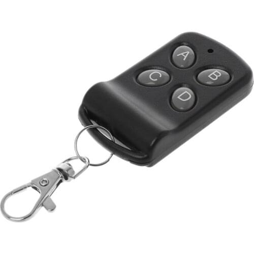 OOTDTY Wireless Remote Control 4 Channel 433MHZ Button Light Switch Copy Clone Code Duplicator Key Garage Door Window