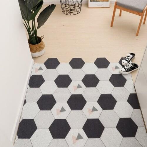 Hot Style Doormat Living Room Decoration Floor Mats Carpet Custom Anti-slip Cuttable Home Mats Carpet Washable Entrance Doormat