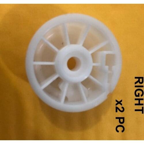 X2 CLIPS WINDOW REGULATOR REPAIR ROLLER FOR NISSAN PRIMERA P12 FRONT RIGHT SIDE 2002-2008