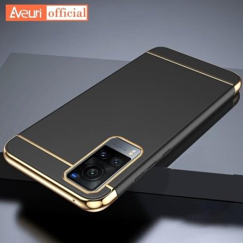 Luxury Matte PC Phone Case For Vivo X50 X60 Pro Plus Y11 Y12 Y17 Y19 Y20 Y20S Y12S Y30 Y50 V20 SE V17 Neo V15 S1 Pro Cover Case