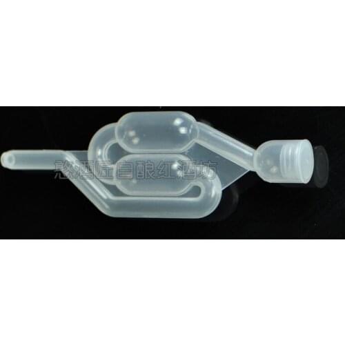 Cheapest! 5pcs/ lot One-way exhaust water seal valve used together with cork for Home brew fruit wine or red wine