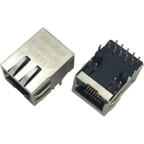 Network socket Hy 931147 C Original Binding Quality Goods ADSL RJ45 Bring Lamp Bring Shrapnel Bring Wave Filtering