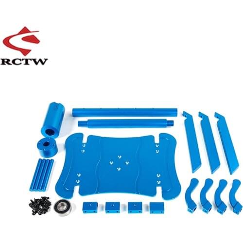 CNC Metal Adjusting Professional Rc Car Stand Workstation for 1/5 HPI Rovan KM Baja 5B 2.0 5T 5SC FS LOSI 5IVE-T Parts