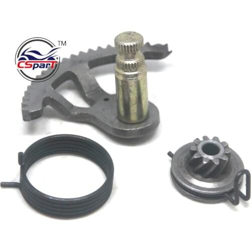 Kick starter start gear sprocket spring kit For KTM 50 65 50CC 65CC Mini SR SX Start er
