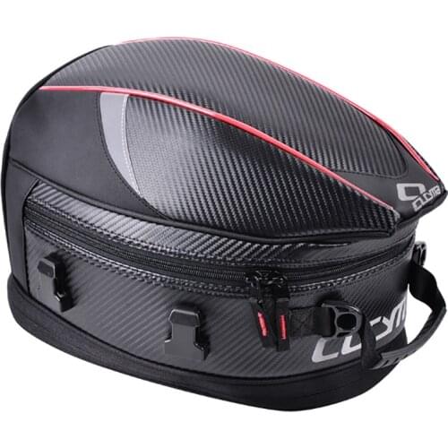 Waterproof Motorcycle Tail Bags Multifunction Motorcycle Rear Seat Bag High Capacity Rear Seat Pack Rider Messenger Bag