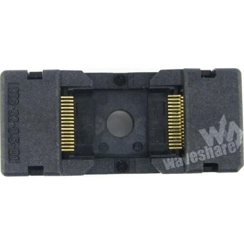 TSOP32 TSOP 32 OTS-32-0.5-01 Enplas IC Test Burn-in Socket Programming Adapter 12.4mm Width 0.5Pitch