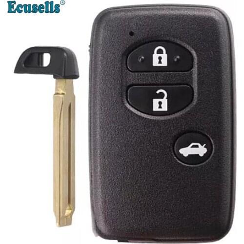 3 Button ASK312MHz Smart Remote Key for Toyota Europe Mongolia Camry Crown FCC ID:271451-0310 TOY48 With Concave Position