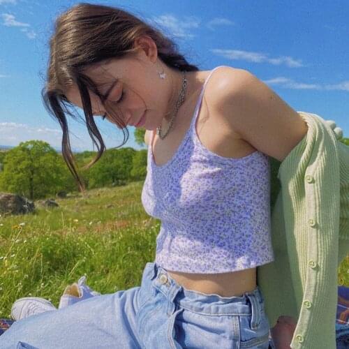 YiYiMiYu Y2K Aesthetic Cute Flower Tops Women Lace Trim Vintage 90s Kawaii Clothes Structure Stitched V Neck Sexy Corset Top