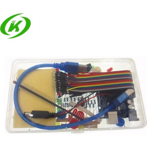 1set new Starter Kit UNO R3 mini Breadboard LED jumper wire button (with box)