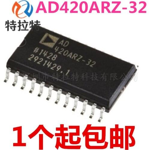 1PCS AD420ARZ-32 AD420AR-32 Sop-24 Digital-to-Analog Converter Chip Brand New & Original