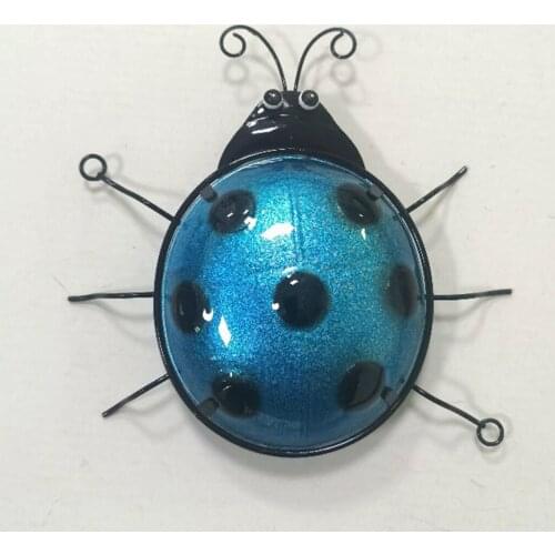 3x Vivid Wall Art Decor Ladybug Sculpture Statue Trees Insects Decors Craft