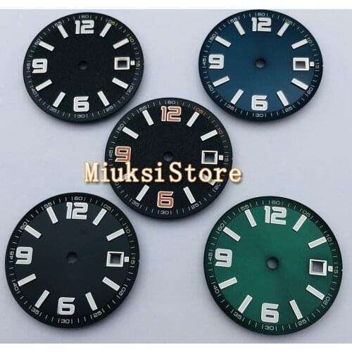 31.5mm Sterile Watch Dial Fit Miyota 8215 821A 8205 ETA 2836 2824 DG2813 3804 Seagull 1612 Automatic Movement