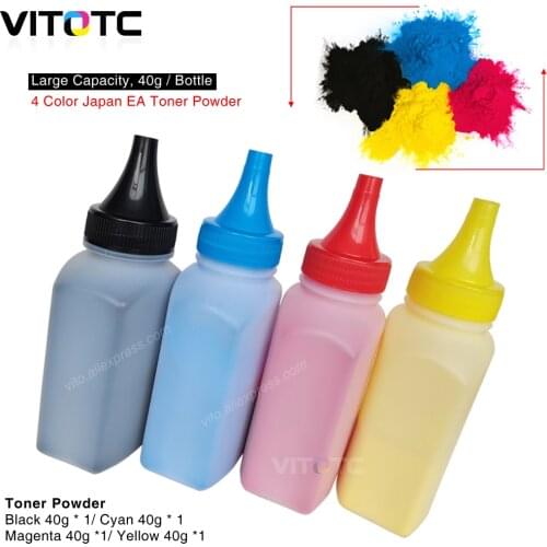 4 x Compatible Toner Powder Cartridge Chip Kit For Xerox Phaser 6110 6110N MFP Laser Printer Reset Refill