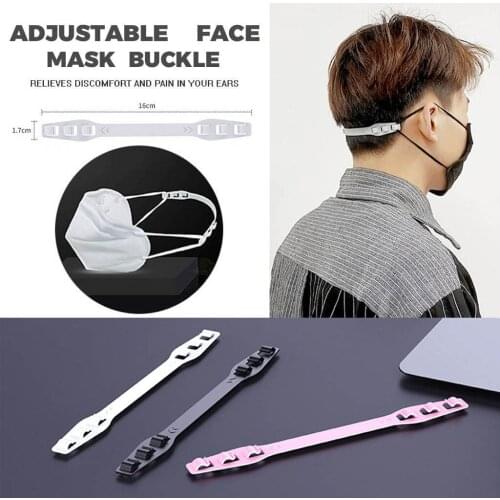 6PCS Third Gear Adjustable Anti-Slip Mask Ear Grips Extension Hook Home Organization And Storage Home Accessories Hangers#W