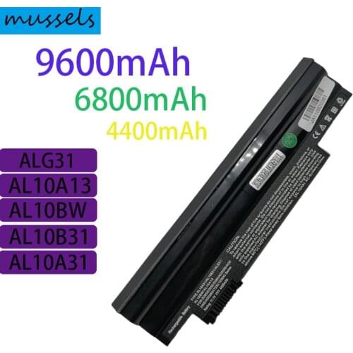 Mussels Battery D255 for Acer Aspire One D270 D260 522 722 AOD255 AOD257 AOD260 D255E D257 D257E E100 AL10A31 al10b31