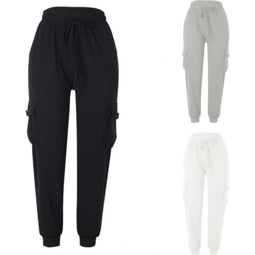 Plus Size 2XL Casual Women Mid Rise Wide Leg Solid Color Pants Loose Trousers Outdoor Streetwear Summer Loose Trousers