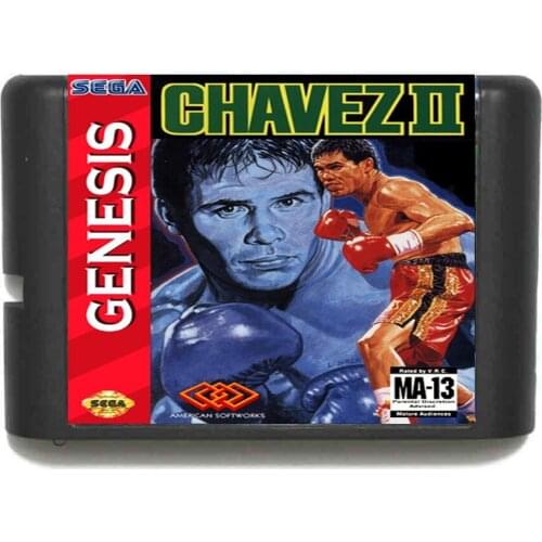 Chavez II NTSC-USA 16 bit MD Game Card For Sega Mega Drive For Genesis
