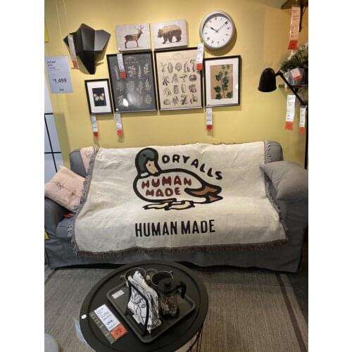Human made Hanging Tapetry Catoon Duck Sofa Bed Car Office Decorative Carpet Pinic Mat 120*150cm
