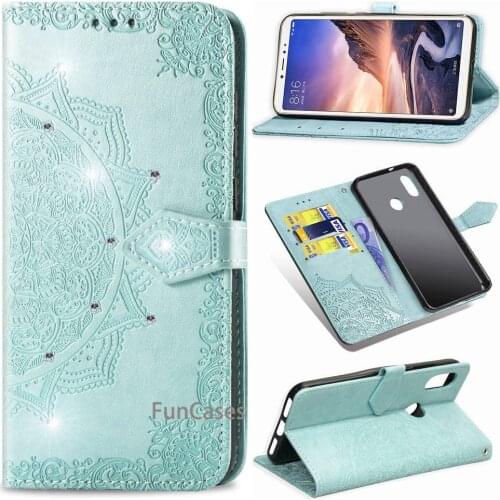 For Xiaomi Mi Max 3 Case Anti-knock Back Cover For Xiaomi Mi Max 3 Soft TPU PU Leather Phone Case For Xiaomi Mi Max 3