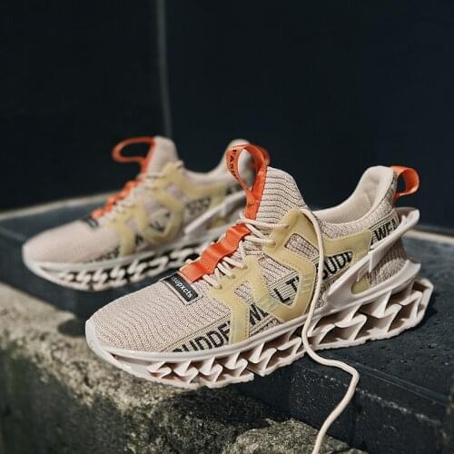 Breathable Casual Men Sneakers Blade Running Shoes Non-Slip Stable Zapatos Soft Damping Footwear High Quality Chaussures